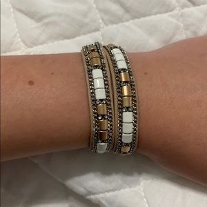 Stella and dot wrap bracelet